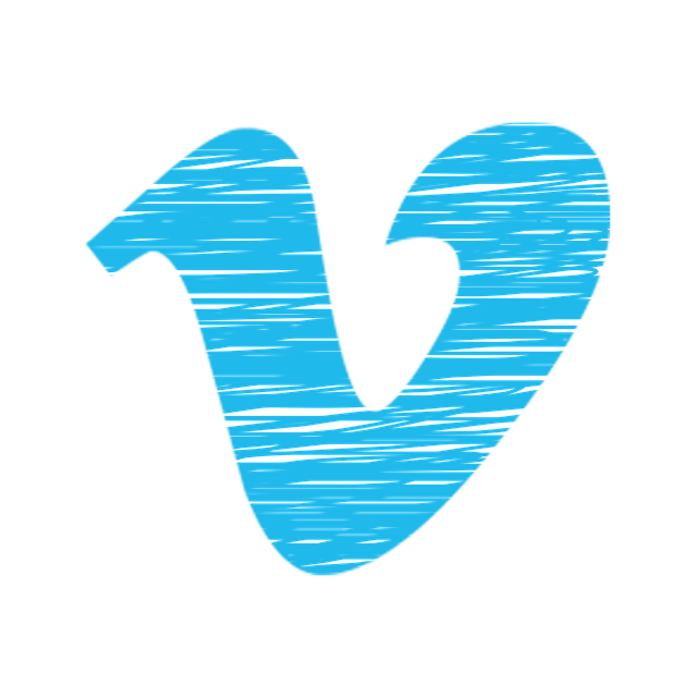logo sociální sítě Vimeo